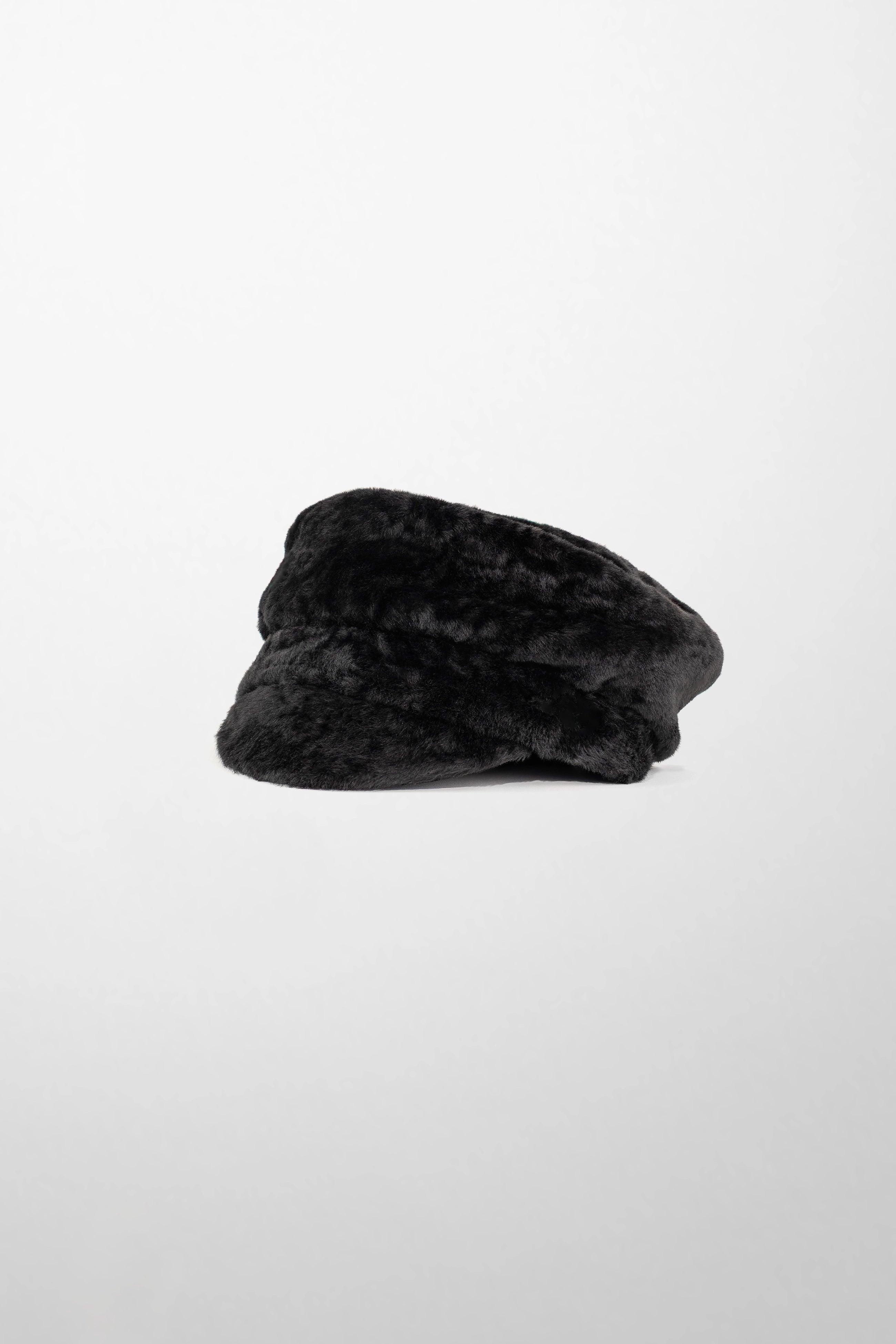 Black Cap in Shearling
