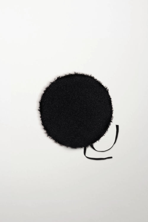 Black Cashmere Beret