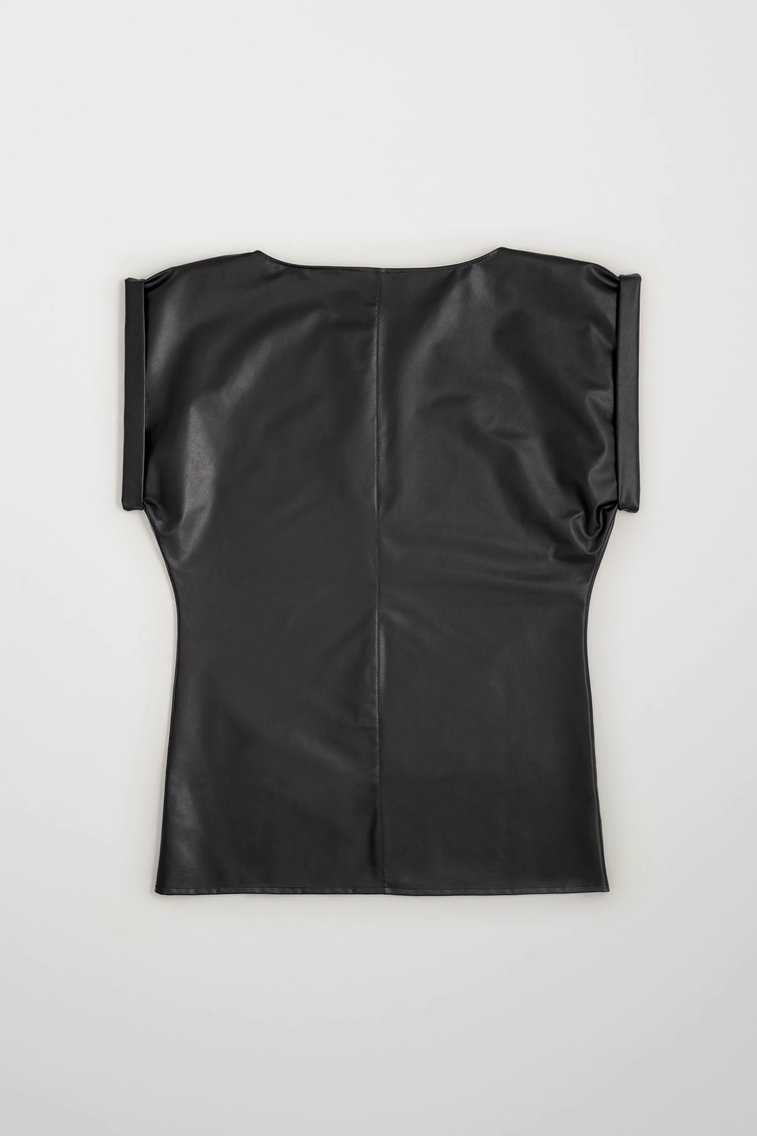 Leather Mini Dress