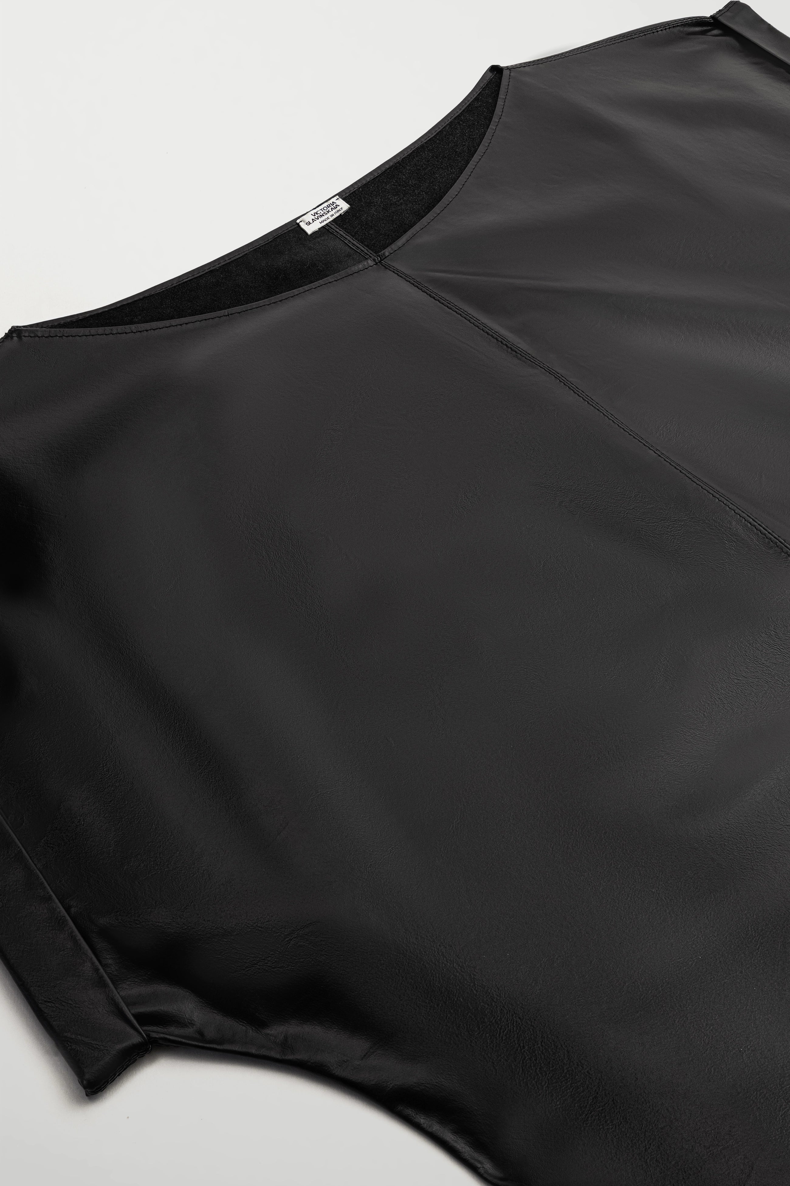 Leather Mini Dress
