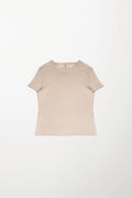 Silk Crewneck T-shirt