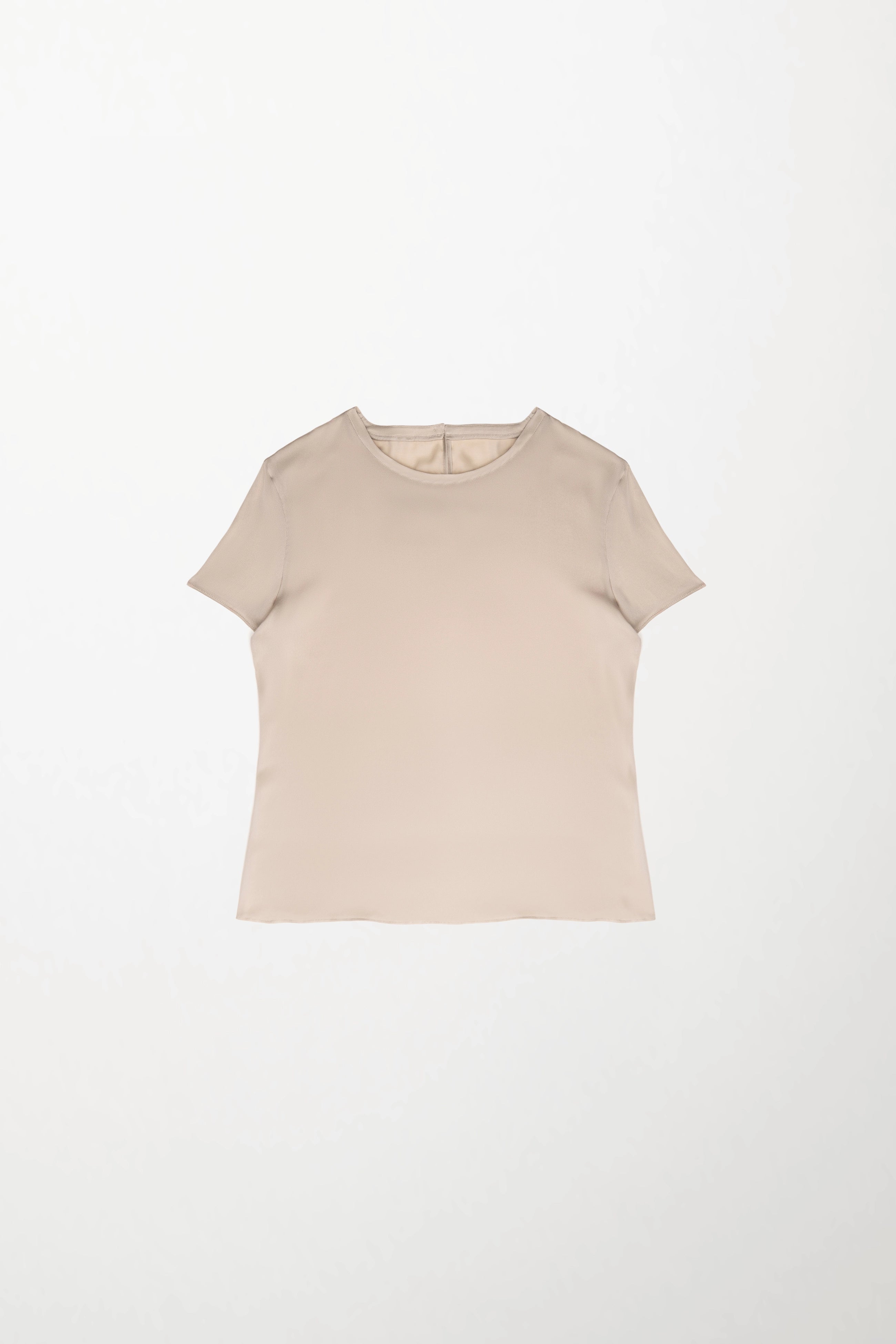 Silk Crewneck T-shirt