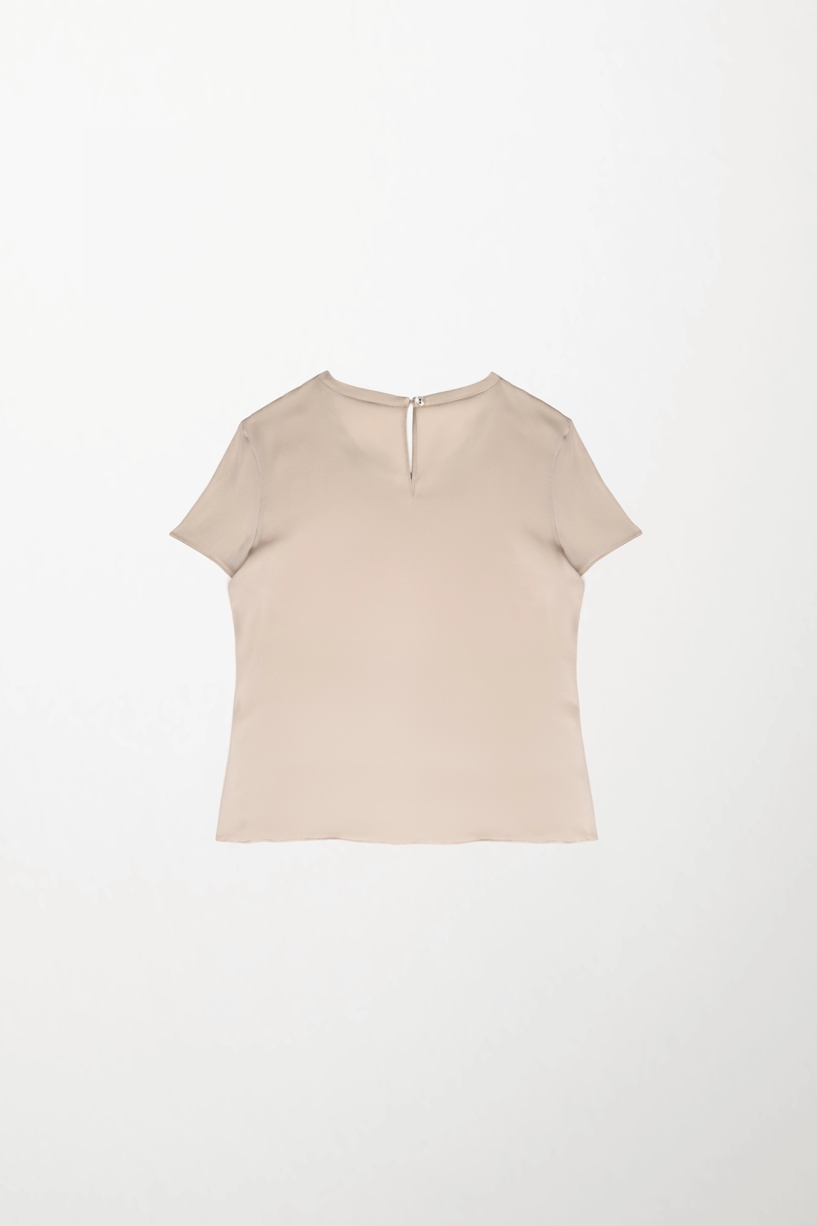 Silk Crewneck T-shirt