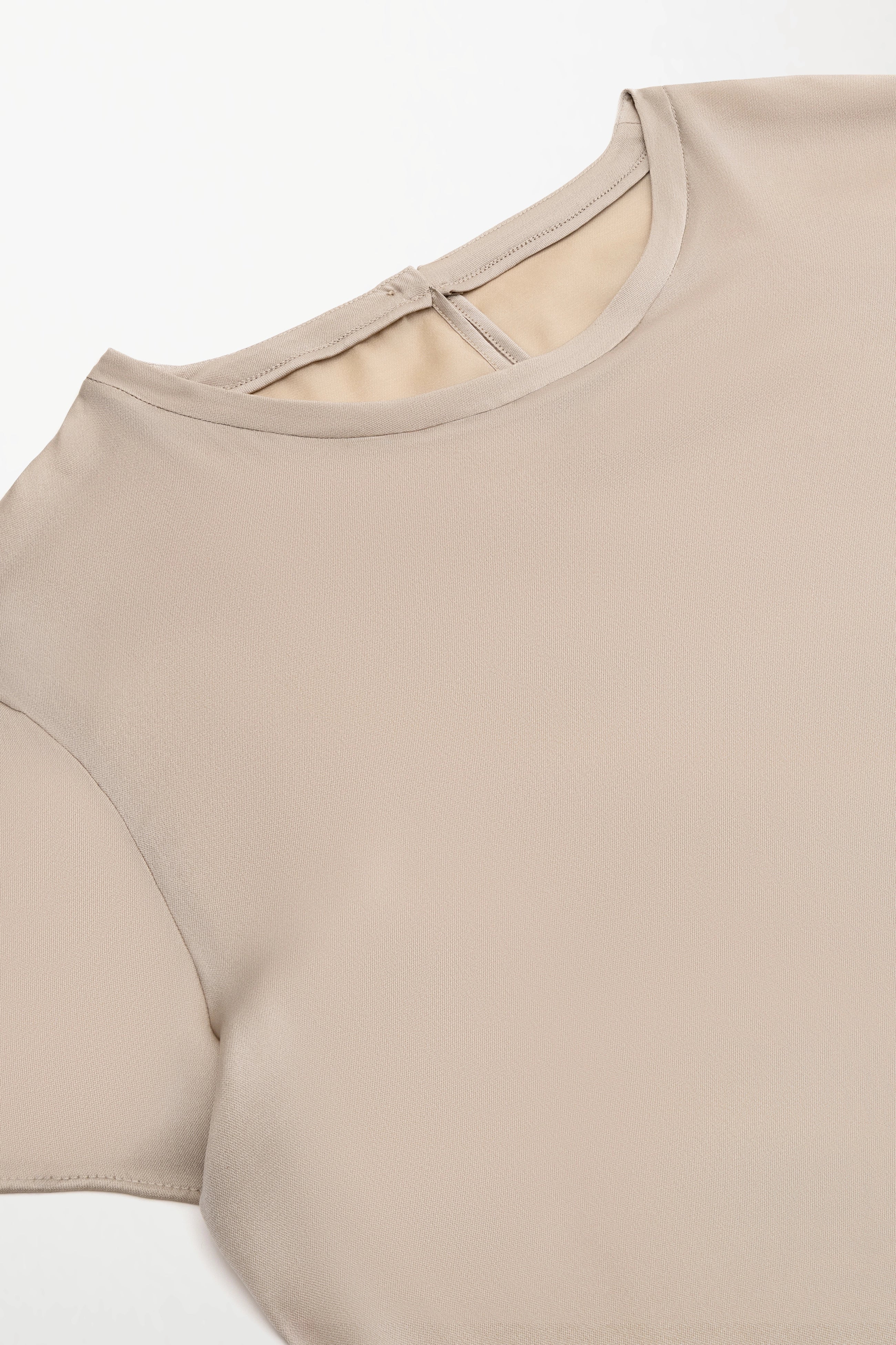 Silk Crewneck T-shirt