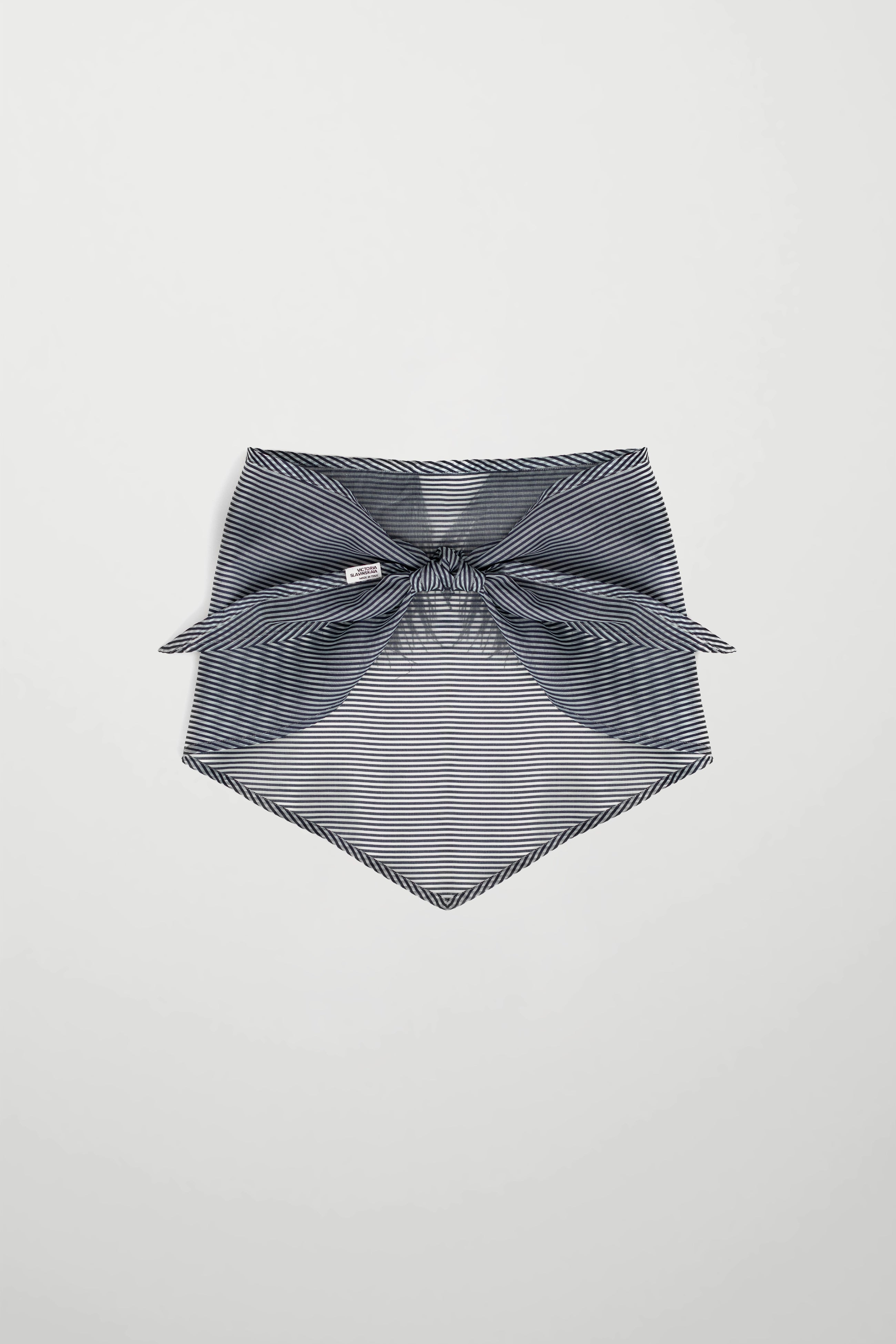 Silk Strapless Top