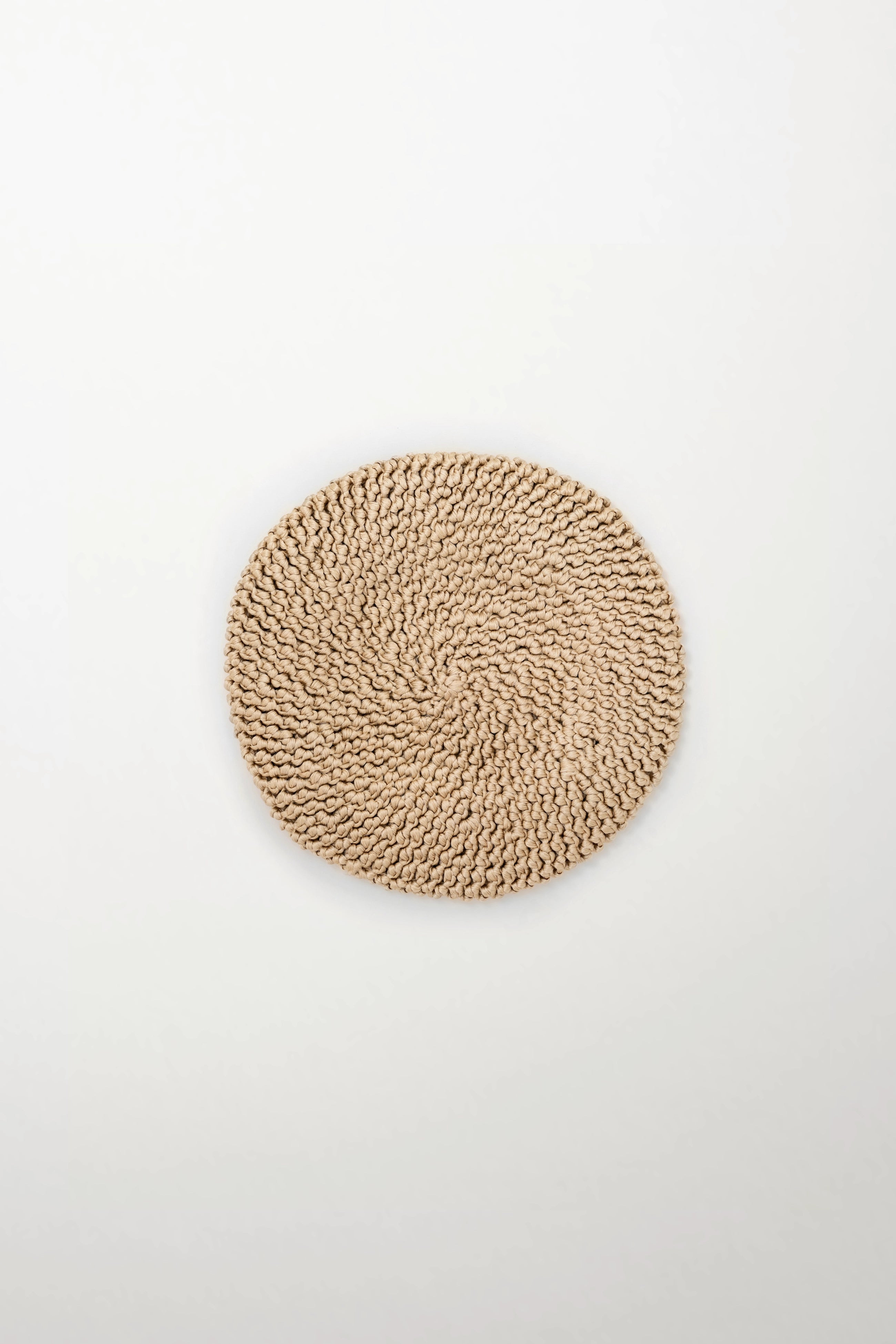 Silk Beret with Black Rose