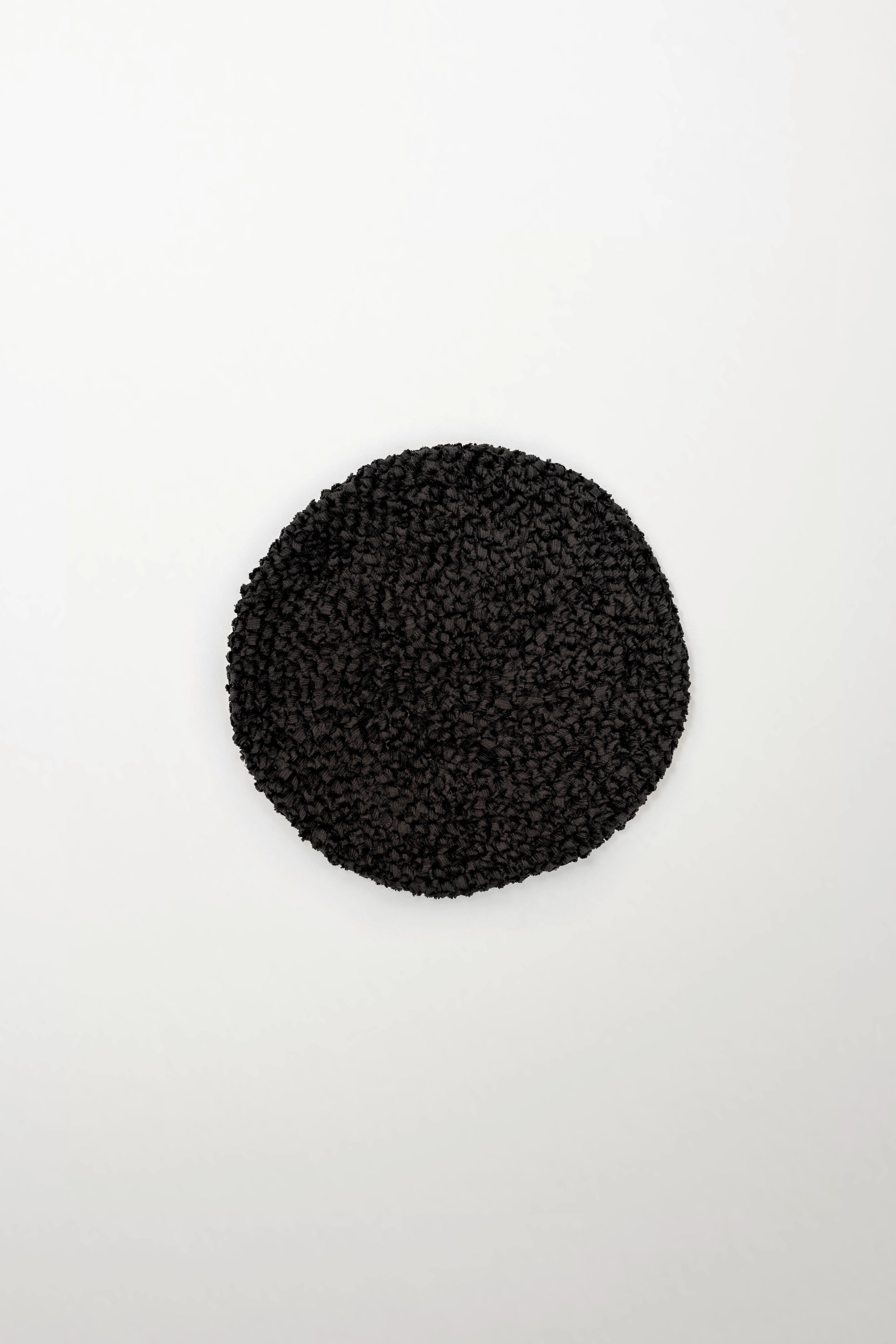 Silk Beret with Crystal Rhinestones