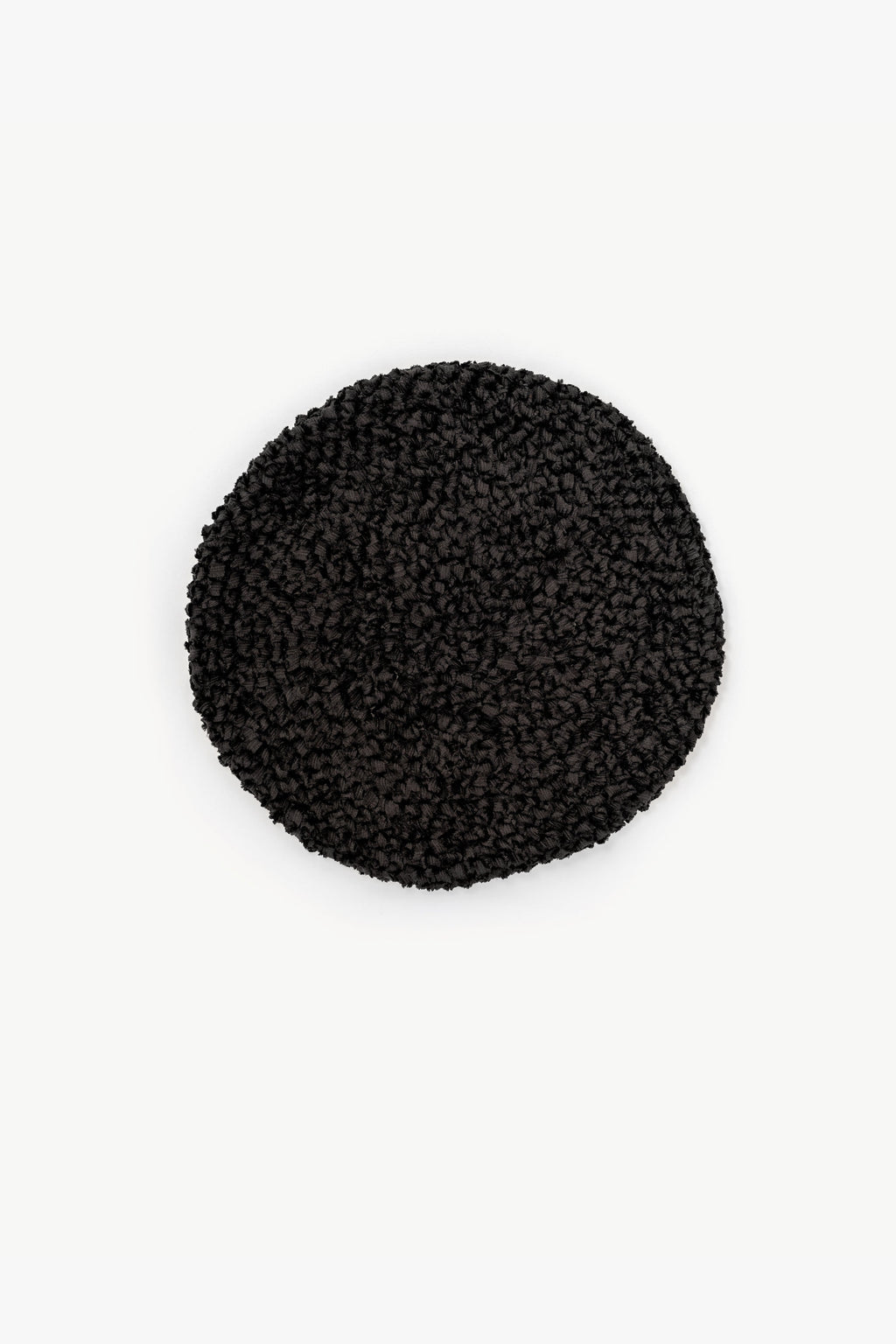Silk Beret with Crystal Rhinestones