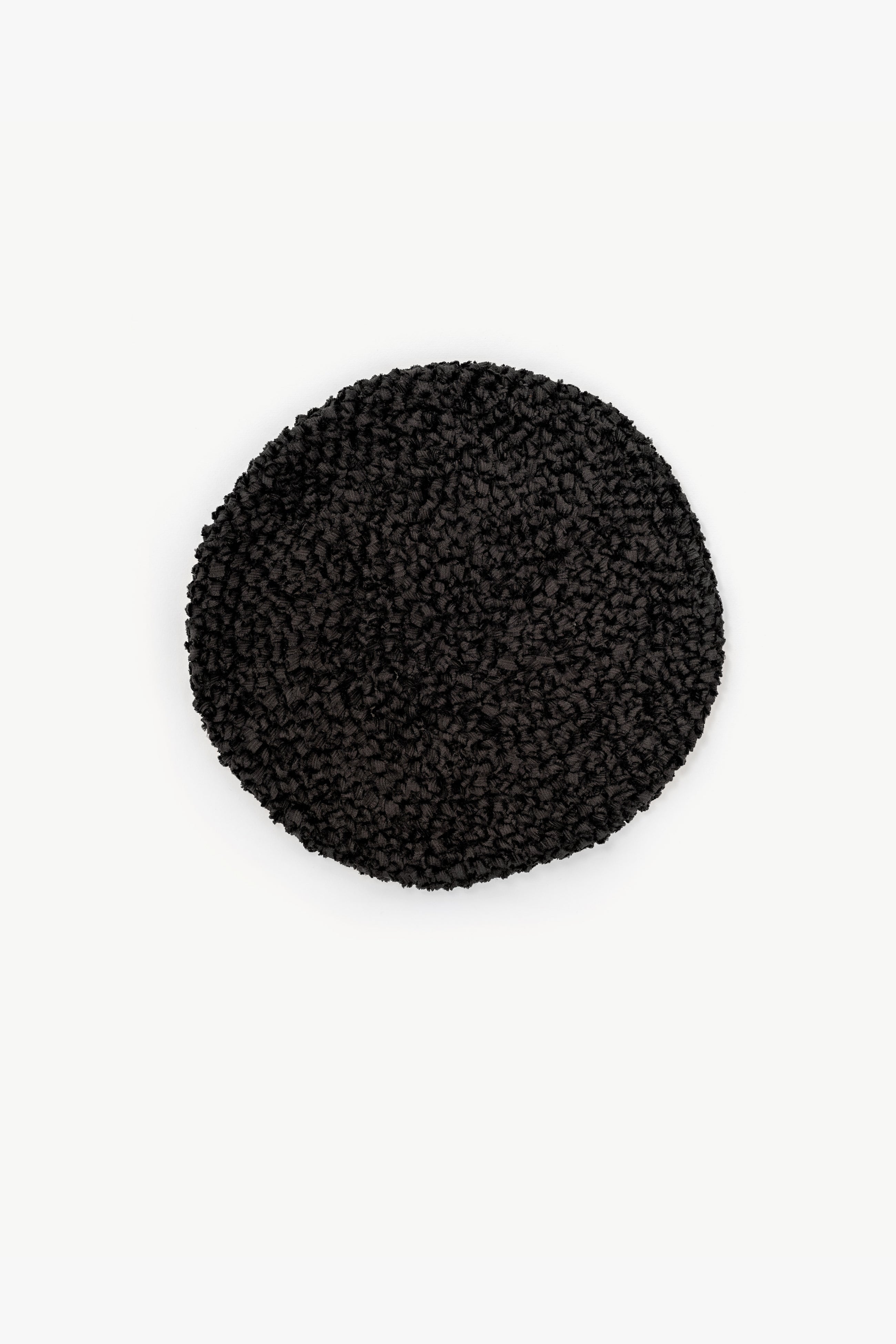 Silk Beret with Crystal Rhinestones