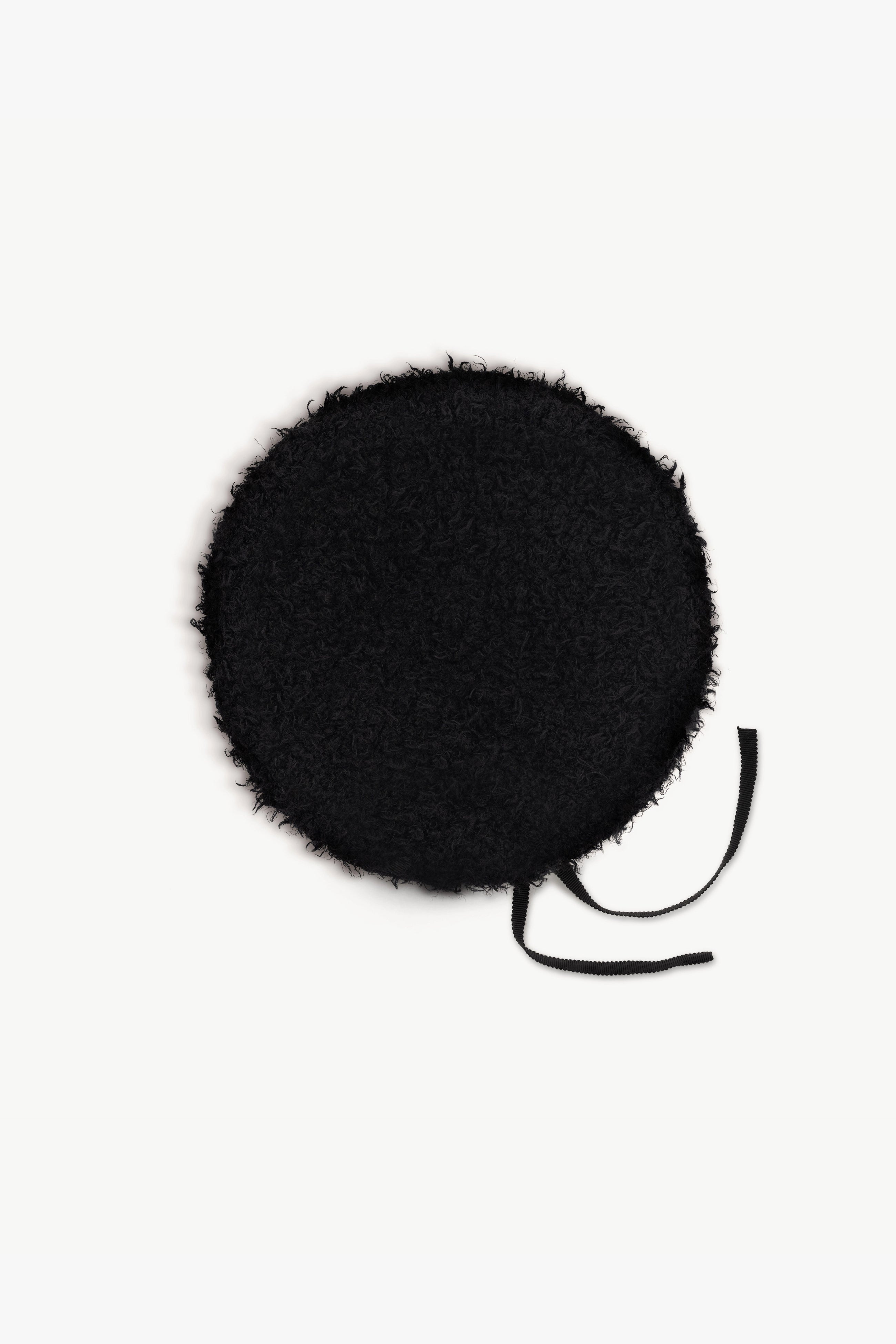 Black Cashmere Beret