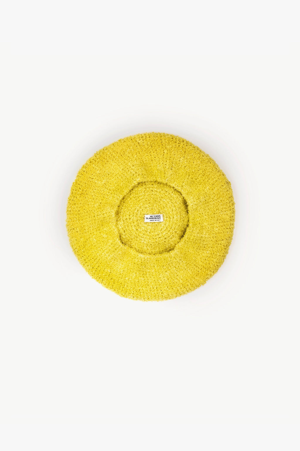 Pom Pom Beret in Cashmere