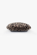 Hat in Shearling with Jaguar Print