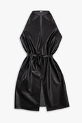 Leather Halterneck Dress