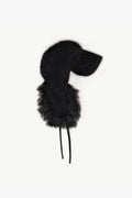 Winter Hat with Ear Flaps in Cashmere