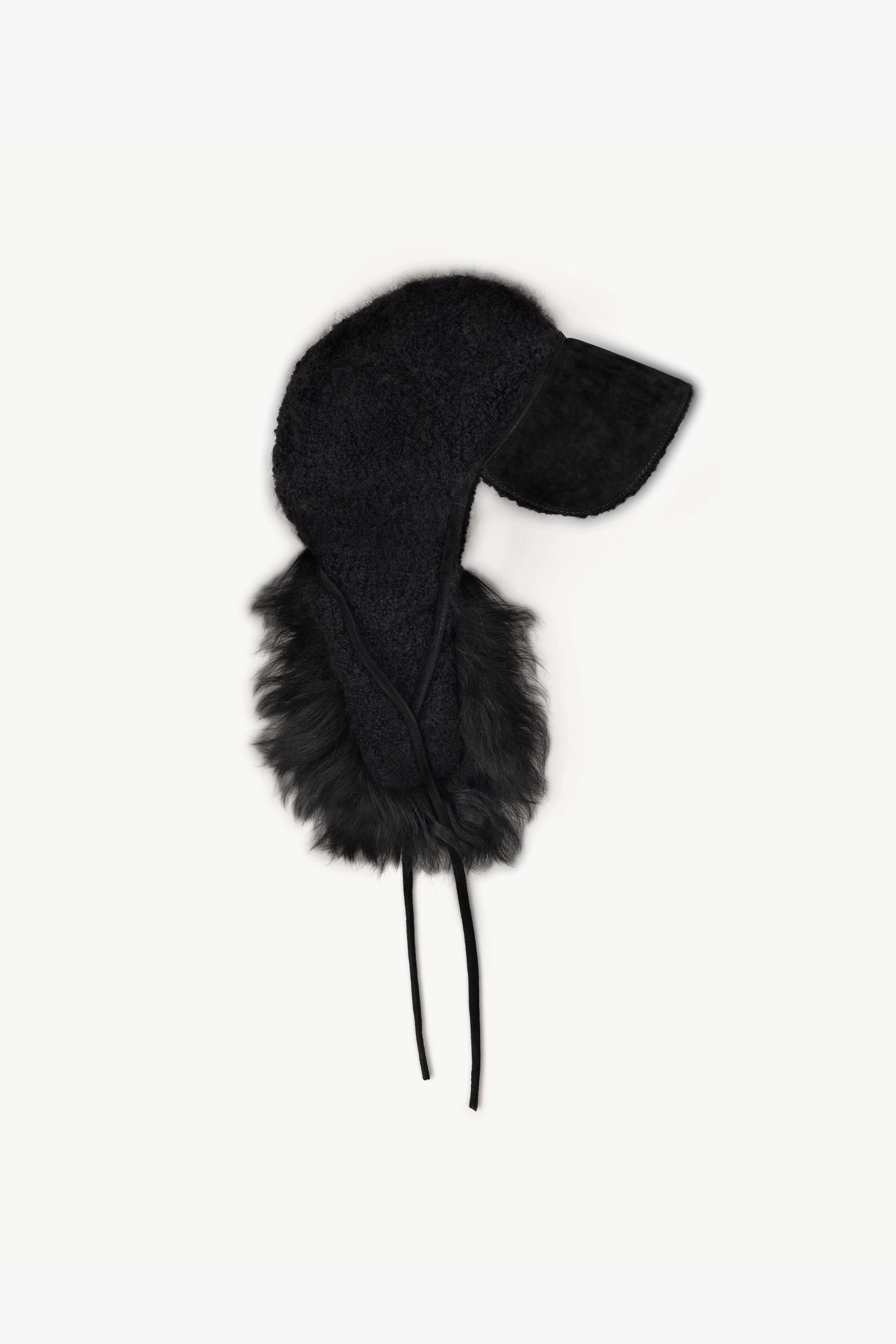 Winter Hat with Ear Flaps in Cashmere